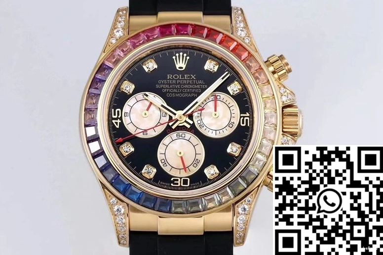 BL Yellow 116598RBOW Gold Rolex Factory Daytona 0330
